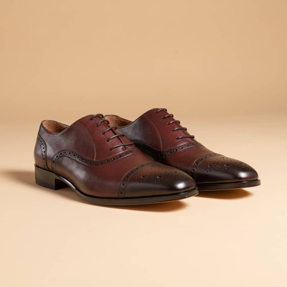 Devon Oxford — Premium Polished Leather Formal Shoe