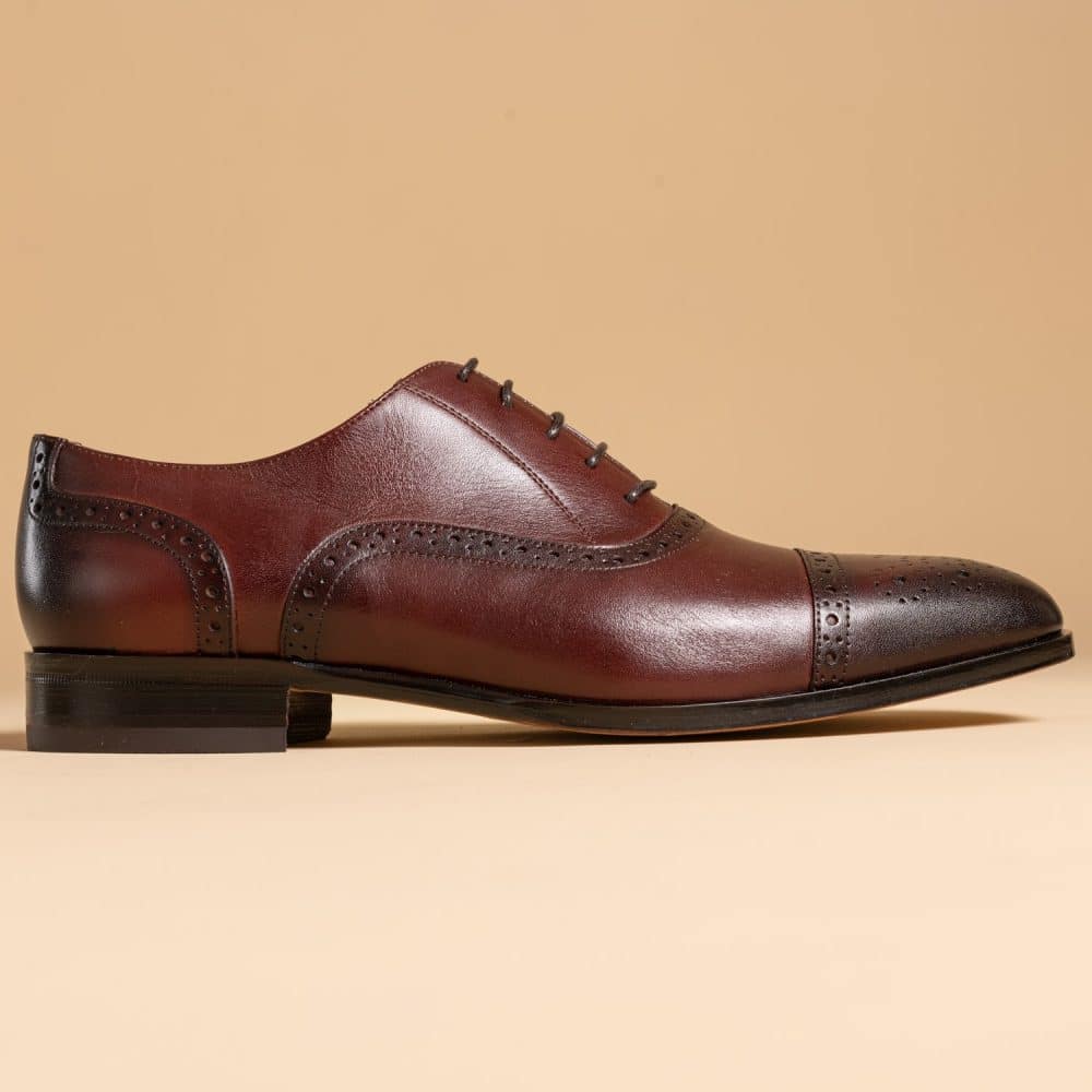 Devon Oxford — Premium Polished Leather Formal Shoe