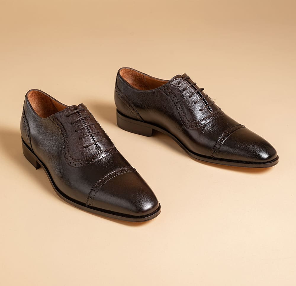 Balmoral Oxford — Handcrafted Calf Leather Dress Shoe