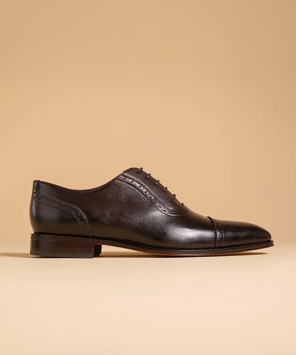 Balmoral Oxford — Handcrafted Calf Leather Dress Shoe