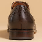 Handcrafted Oxford shoes detail