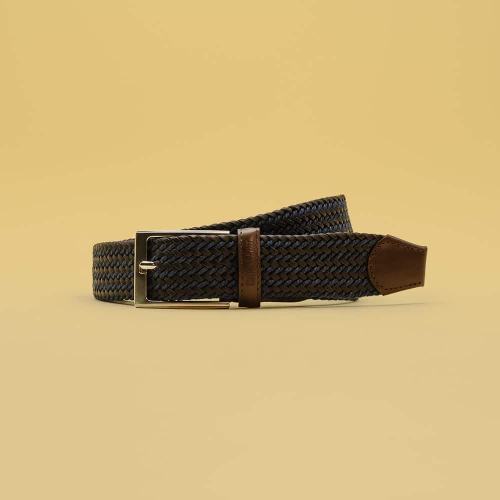 Reata Leather Belt 2144 — Elastic Design