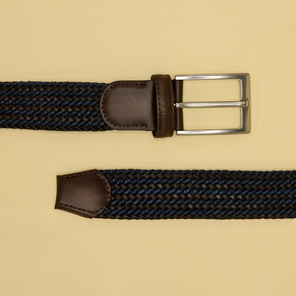 Reata Leather Belt 2144 — Elastic Design