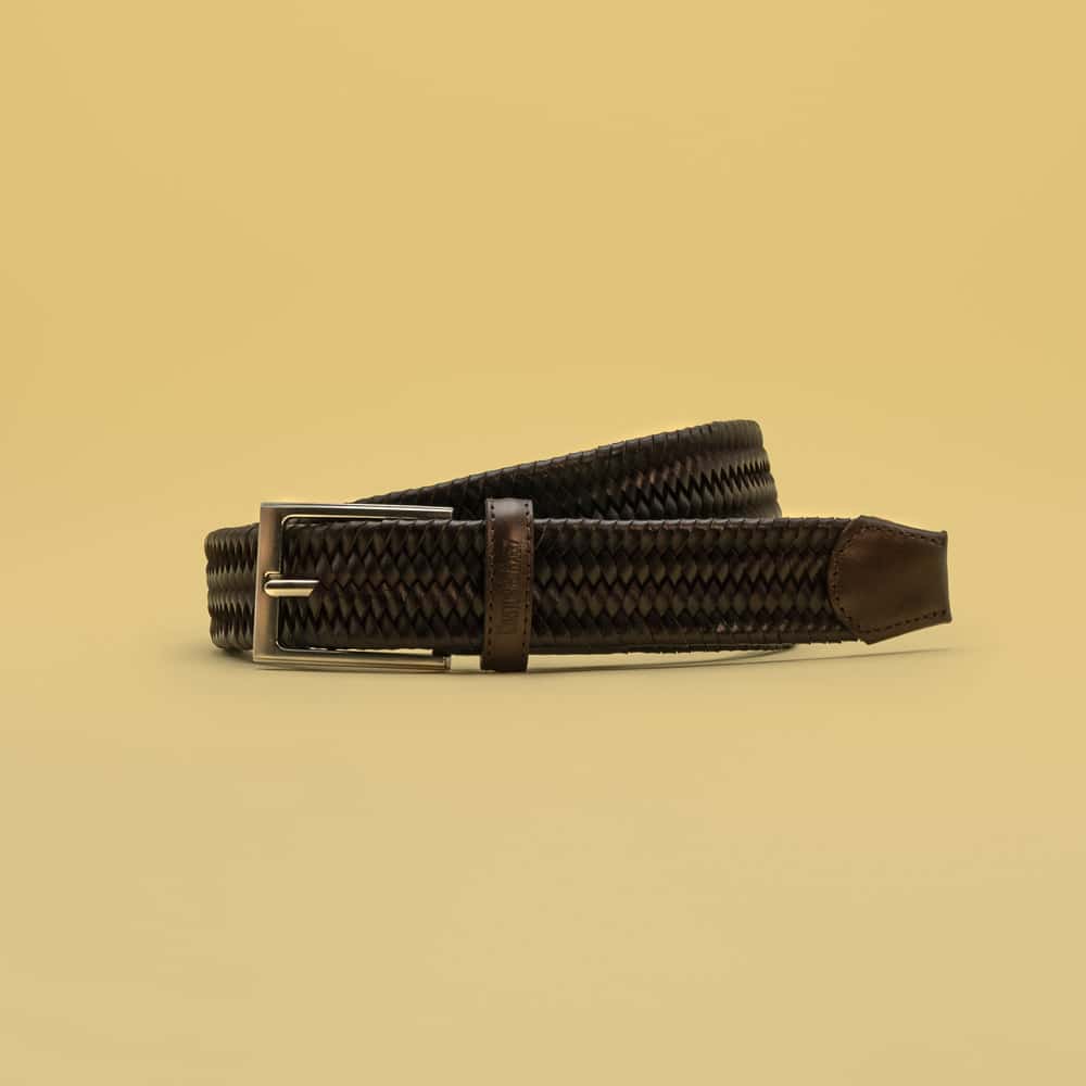 Reata Leather Belt 2143 — Elastic Design