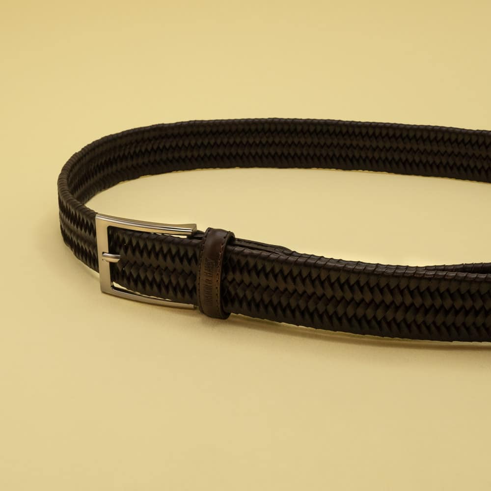 Reata Leather Belt 2143 — Elastic Design