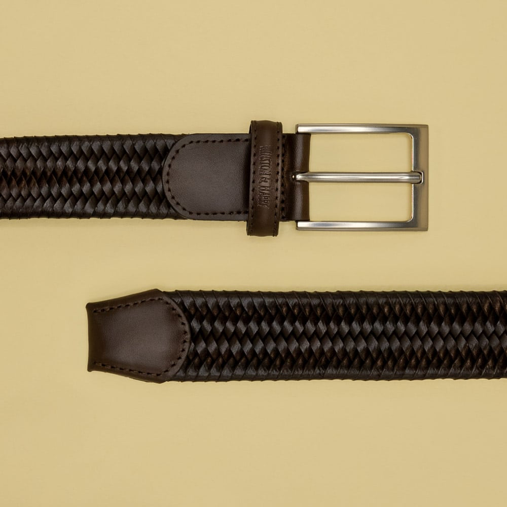 Reata Leather Belt 2143 — Elastic Design