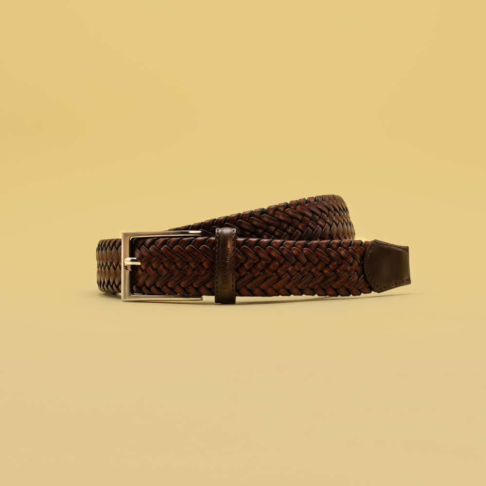 Reata Leather Belt 2146 — Elastic Design