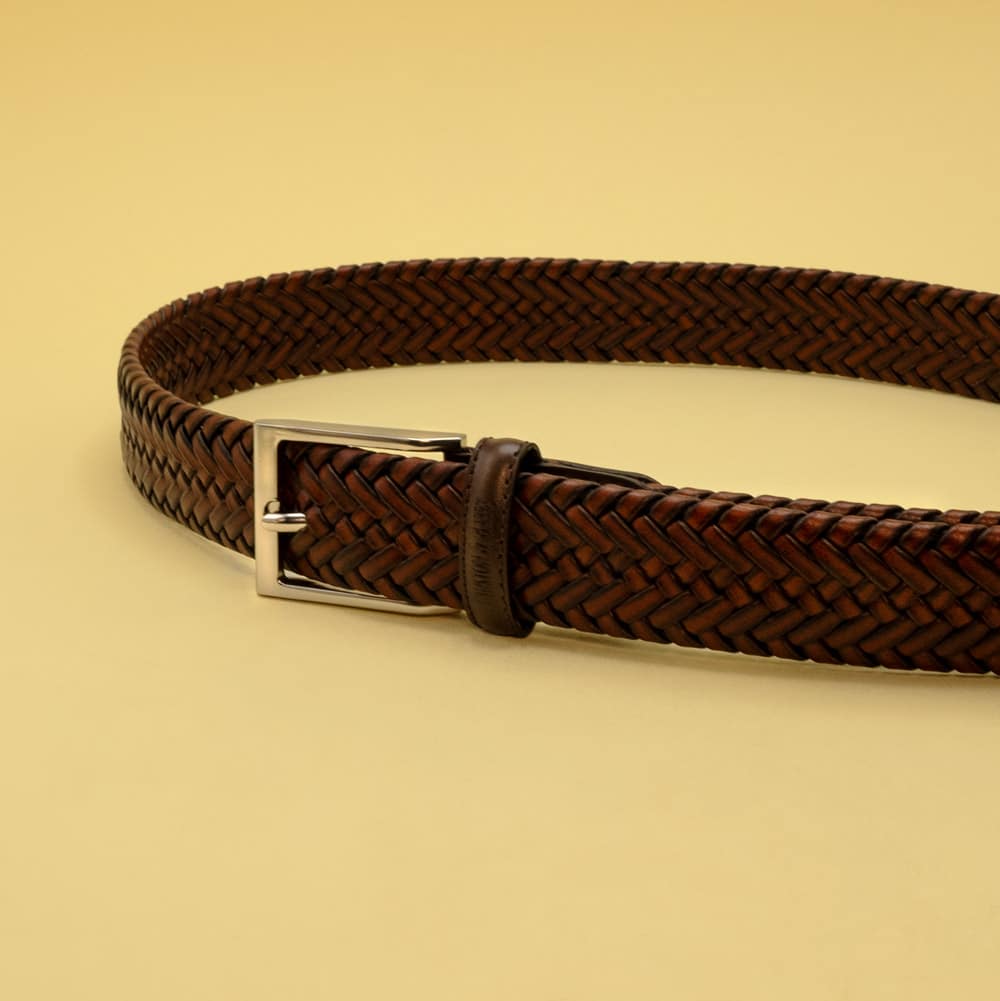 Reata Leather Belt 2146 — Elastic Design