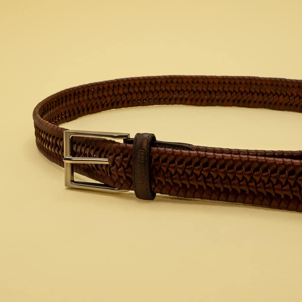Reata Leather Belt 2142 — Elastic Design