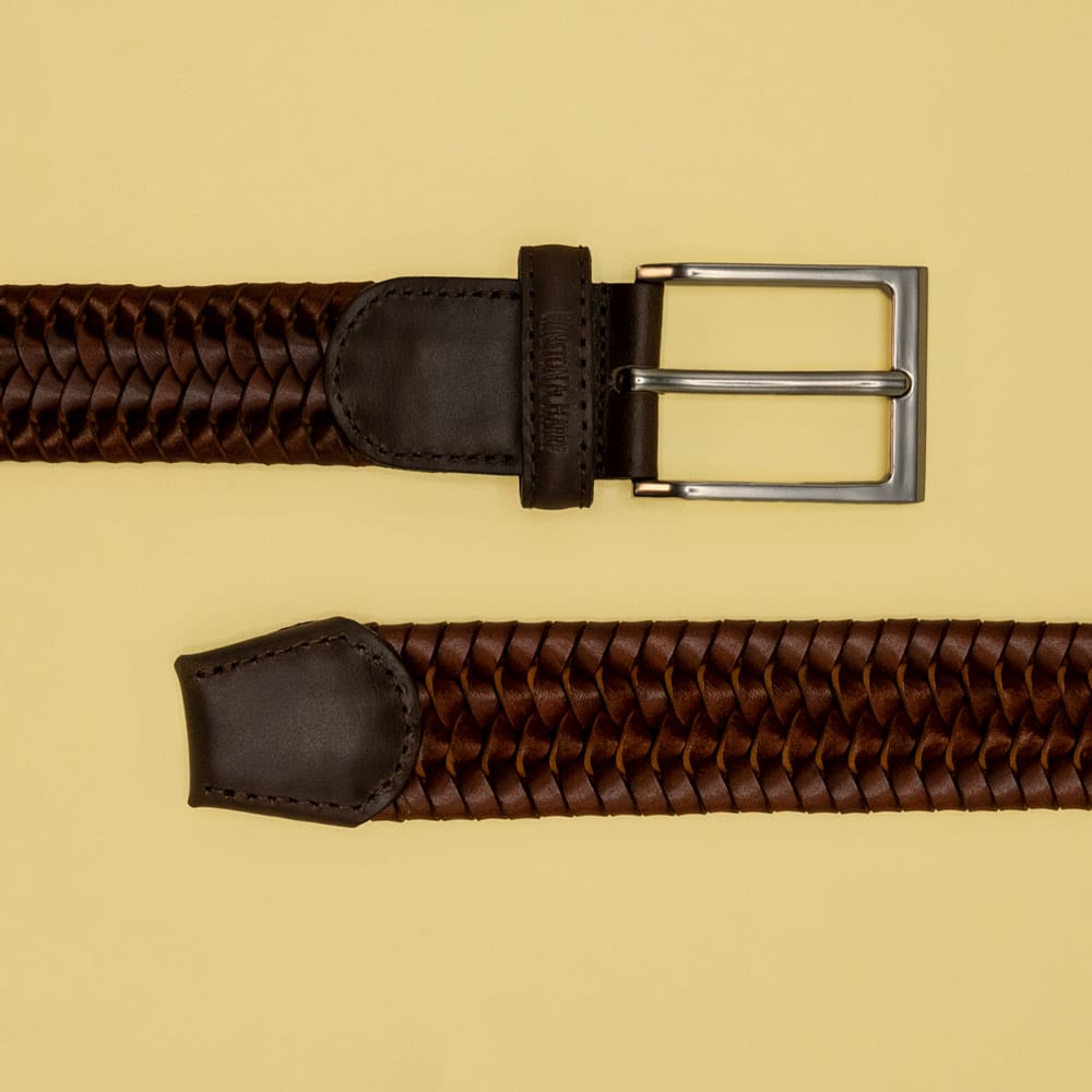 Reata Leather Belt 2142 — Elastic Design