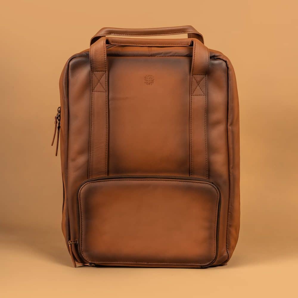 Essex II Backpack — Premium Leather