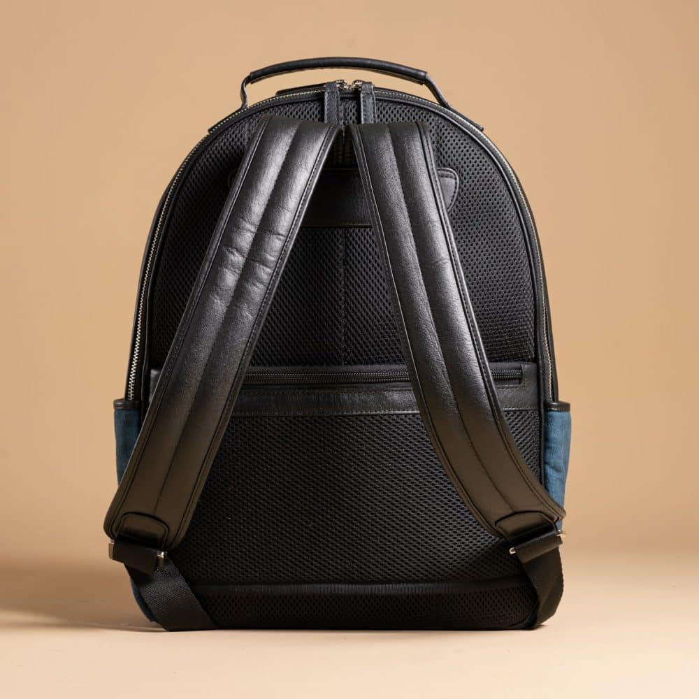 Legacy Bag — Leather & Canvas Combination