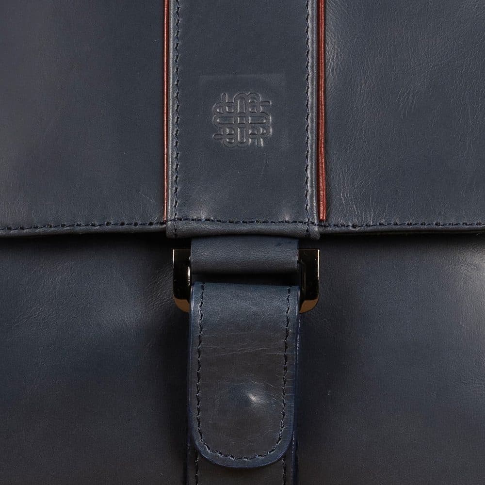 Messenger Crossbody Bag — Handcrafted Leather