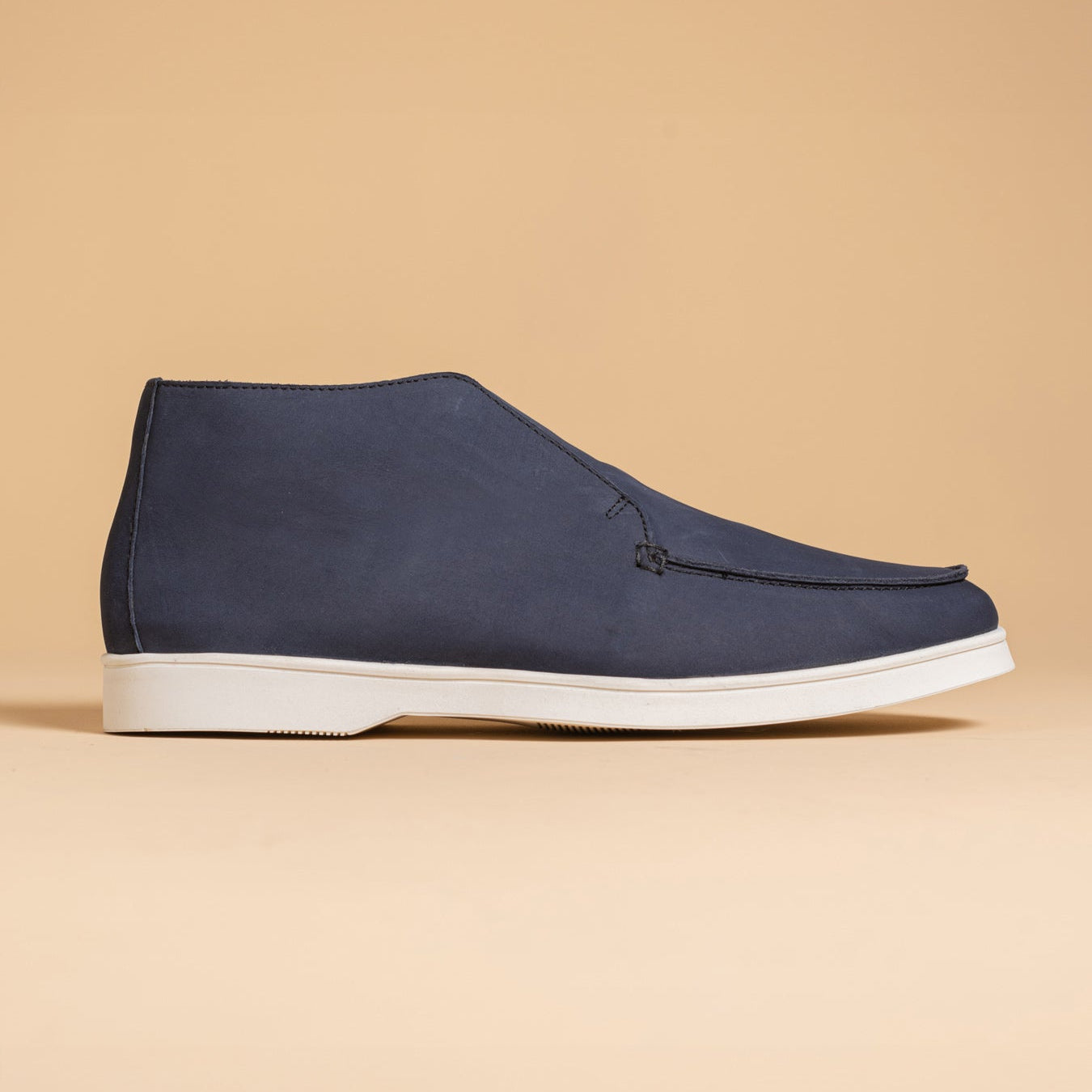 Blue Sneaker Style Boots