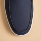 Detail of the blue boot